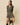 Women's Check Riding Jacket Brown Black Check