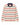 The Rowing Blazers Cord Collar Harrison Rugby Cream is a long-sleeve rugby with red and navy stripes on cream, a navy cord collar, and embroidered text on the left chest and hem.