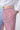 Mid-rise Men’s Fun Stripe Trouser Classic Fun Stripe, made from panels of mismatched, multicolored striped fabric.