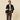 Men's Patchwork Corduroy Chore Jacket Brown Patchwork