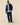 Men's Indigo Jacquard Denim Pant Navy