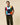 Cotton Patchwork Vest Multicolor Block
