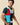 Cotton Patchwork Vest Multicolor Block