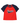 A red and navy raglan t-shirt with 'Rowing' printed in navy script with a white outline across the chest, displayed flat against a white background.