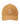 A tan cotton baseball cap with a white embroidered cursive 'RB' logo on the front, shown against a plain white background.