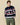 Cashmere Fairisle Snowman Sweater Navy Multi