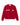Warm & Wonderful Men’s Cotton Cable Sheep Sweater Burgundy featuring a row of four sheep, with one black sheep among three white sheep.