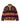 A long-sleeve quarter-zip fleece pullover sweater featuring a colorful geometric Fair Isle pattern in brown, navy, red, yellow, and white, with a yellow zipper and a small Supreme logo patch on the chest.