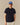 Men's Cotton T-Shirt With Woven Cuff Navy Navy / XS