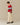 Men's Cotton Center Stripe Rugby Red Red / XS