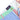 Close-up of Men’s Fun Stripe Trouser Classic Fun Stripe, featuring mid-rise pleated trousers with vertical multicolored stripes in green, blue, and red, a button fly, and a branded interior label.