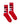 Backgammon Socks Red