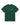 Rowing Blazers Men’s Cotton Patch T-Shirt Green, featuring a small, patterned diamond-shaped embroidered patch on the left chest.