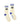 Magic 8™ Icon Socks Cream