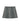 A Pippa Wool Pleated Mini Skirt Black White featuring alternating panels of black and white houndstooth and herringbone patterns.