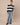 Cashmere Rugby Stripe Cable Knit Sweater Green/Cream Stripe