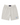 Men’s Cotton Rugby Shorts Heather Gray by Rowing Blazers featuring an elastic waistband and blue cursive lettering on the lower left leg.