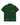 A dark green short-sleeve button-up shirt, featuring embroidered soccer players along the bottom hem.