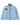 Warm & Wonderful Sheep Sherpa Jacket Blue in blue fleece patterned with white sheep, featuring a single black sheep on the chest.