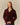 Alex Cropped Corduroy Trench Coat Burgundy Burgundy / XL