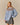 Astrid Fair Isle Wool Sweater Light Blue Light Blue / XL