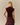 Paige U-Neck Corduroy Top Burgundy Burgundy / XL