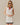 Women's Cable Knit Collared Dress White