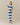 Women's Striped Polo Maxi Dress Blue White Stripe