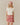 Women's Cotton Bonnet Red Floral Gingham