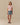 Warm & Wonderful Women's Sheep Cotton Cable Crewneck Sweater Pink
